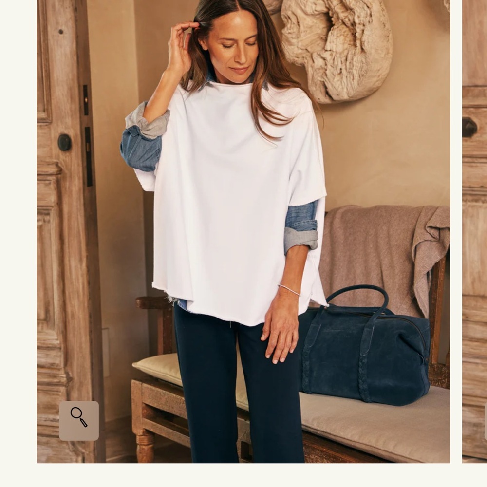 Frank & Eileen AUDREY Funnel Neck Capelet